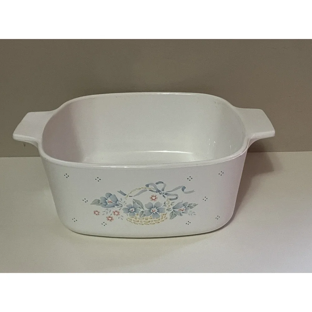 Vintage Corning Ware Country Cornflower Casserole Dish A-1 1/2-B - NO LID - 1.5L